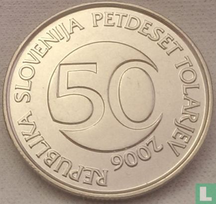 Slovenia 50 tolarjev 2006 - Image 1