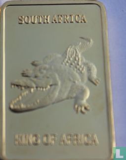 South Africa  Krugerrand  King of Africa - Crocodile  2012 - Afbeelding 1