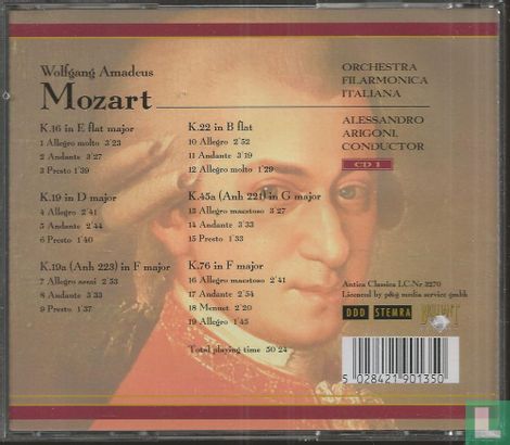 Wolfgang Amadeus Mozart: CD 01 - Afbeelding 2