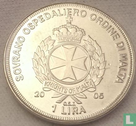 Maltezer Orde 1 lira 2005 - Afbeelding 1