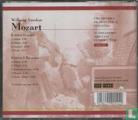 Wolfgang Amadeus Mozart: CD 10 - Bild 2