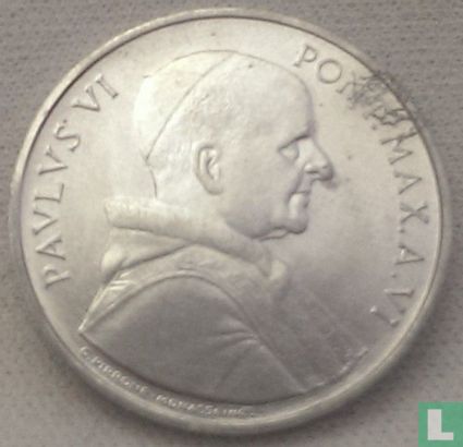Vaticaan 5 lire 1968 "FAO" - Afbeelding 1