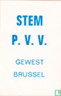 Stem P.V.V. Gewest Brussel