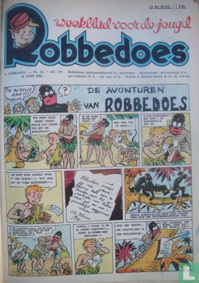 Robbedoes 177 - Image 1