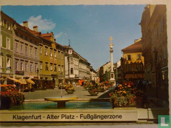 Klagenfurt - Alter Platz - FuBgängerzone