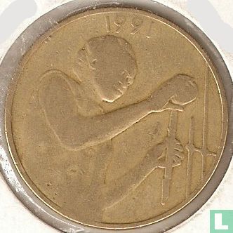 West African States 25 francs 1991 "FAO" - Image 1