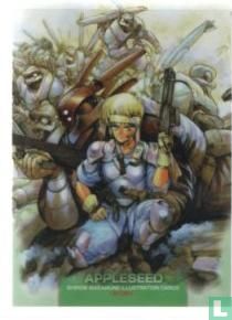 Shirow Masamune Illustration Cards 1998 EPOCH - Afbeelding 1