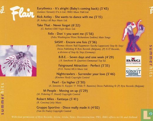 Flair Favourite Summerhits '70 '80 '90 - Volume 2 - Image 2