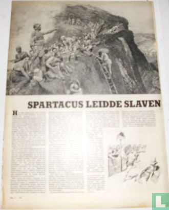 Spartacus leidde slavenopstand - Afbeelding 1