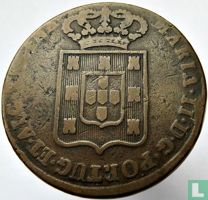 Portugal 40 Réis 1833 (Typ 3) - Bild 2