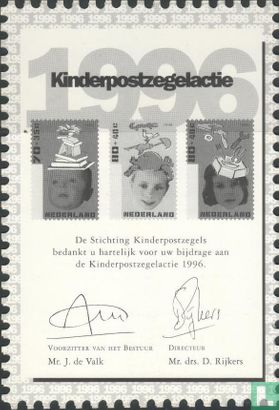 Children's stamps (A-card) - Image 3