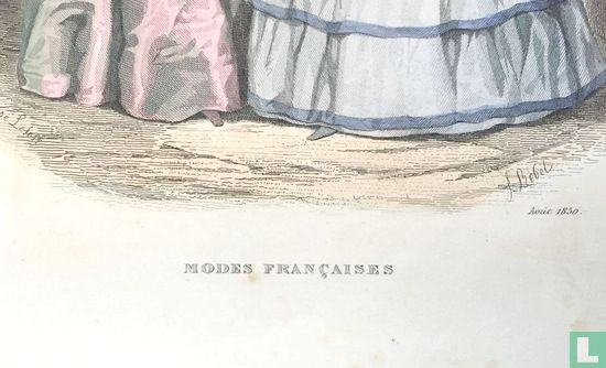 Deux femmes dans la veranda - Août 1850 - Afbeelding 2