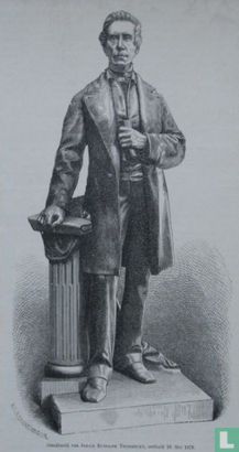 Standbeeld van JOHAN RUDOLPH THORBECKE, onthuld 18 Mei 1876.