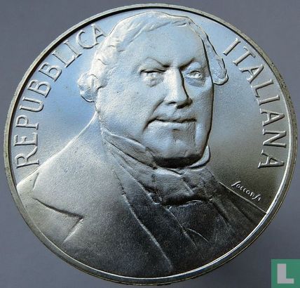 Italië 500 lire 1992 "200th anniversary Birth of Gioachino Rossini" - Afbeelding 2