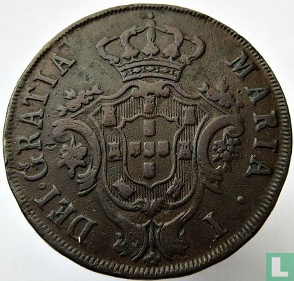 Portugal 10 réis 1792 - Image 2