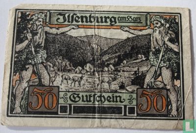 Ilsenburg 50 Pfennig - Afbeelding 2