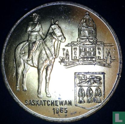 Canada  Saskatchewan Diamond Jubilee 1965  - Afbeelding 1
