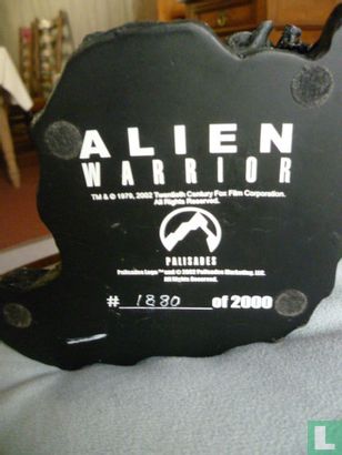 statue de guerrier Alien résine 14 pouces - Image 2