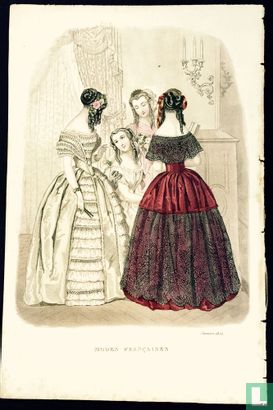 Quatre femmes - Janvier 1851 - Afbeelding 1
