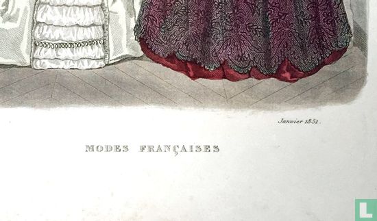 Quatre femmes - Janvier 1851 - Image 2