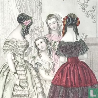 Quatre femmes - Janvier 1851 - Image 3