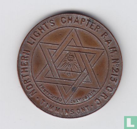 Canada  Masonic Penny  (Timins, Ont.)  1918 - Bild 1