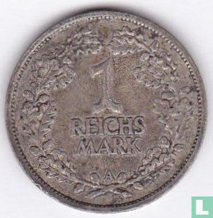 Empire allemand 1 reichsmark 1926 (A) - Image 2