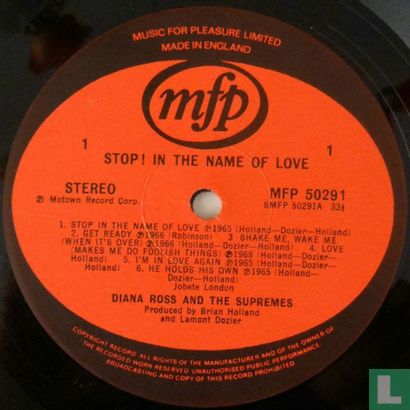 Stop! In the Name of Love - Afbeelding 3