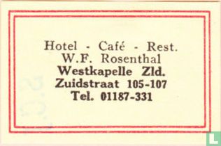 Hotel-Café-Rest. - W.F. Rosenthal