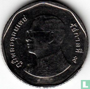 Thailand 5 baht 2014 (BE2557) - Afbeelding 2
