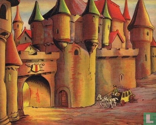 Prent Tom Poes blokkendoos  (kasteel) - Afbeelding 1
