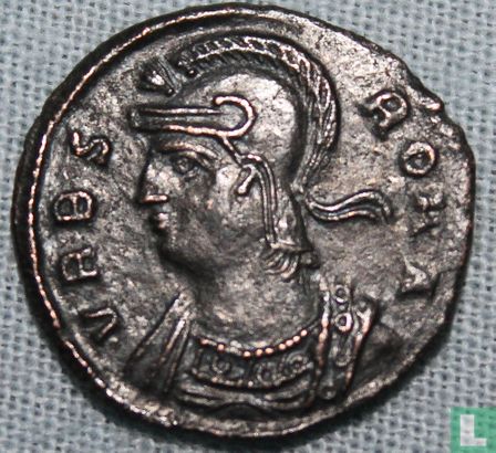 Ville commémorative 330-333 AD, AE Follis Thessalonique - Image 1