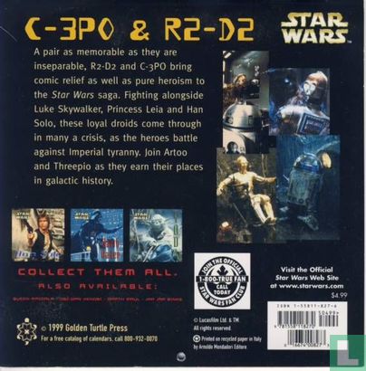 Star Wars C-3PO & R2-D2 Kalender - Bild 2