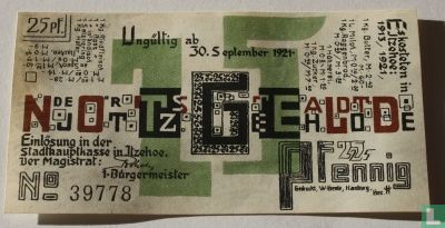 Itzehoe 25 Pfennig ND (1921) - Afbeelding 2