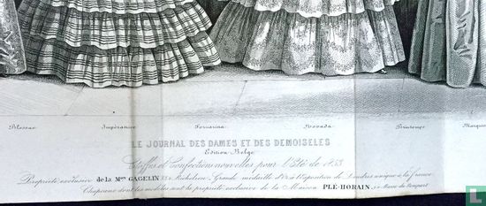 Etoffes  et confections nouvelles pour l'été de 1853 - 359bis - Image 2