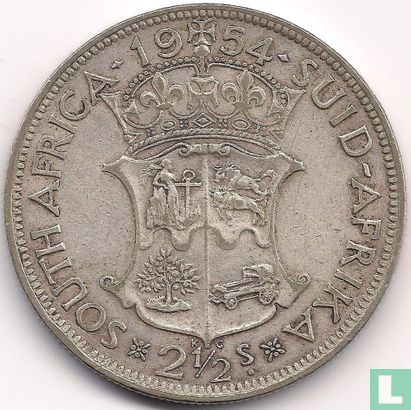 Zuid-Afrika 2½ shillings 1954 - Afbeelding 1