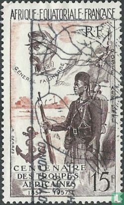 African troops