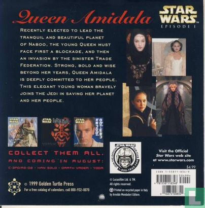 Star Wars Queen Amidala Kalender - Image 2