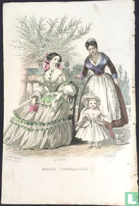Mère, enfant et nourrice (1850-1853) - 335 - Bild 1