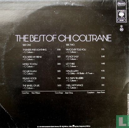 The Best of Chi Coltrane - Image 2