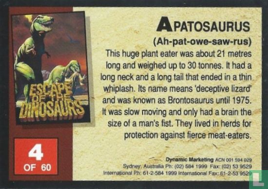 Apatosaurus - Image 2