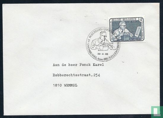 Dag van de Postzegel: Jean De Bast 