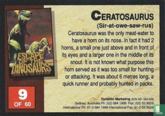 Ceratosaurus - Image 2