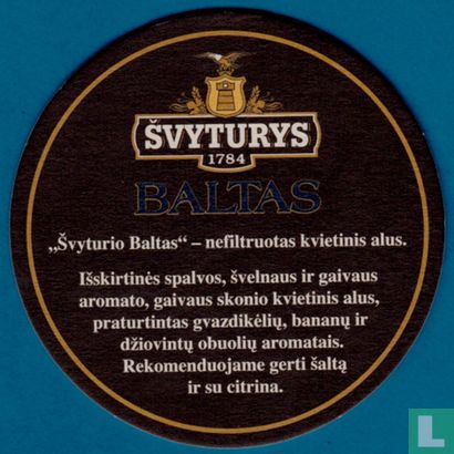 Svyturys - Baltas (107mm) - Afbeelding 1