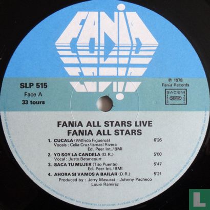 Fania All Stars Live - Afbeelding 3