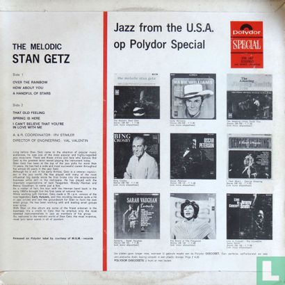 The Melodic Stan Getz - Afbeelding 2