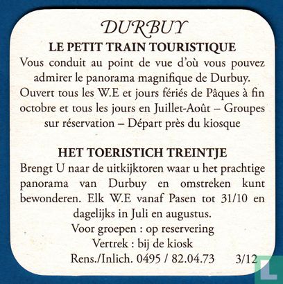 3. Durbuy - Het toeristisch treintje - Image 1
