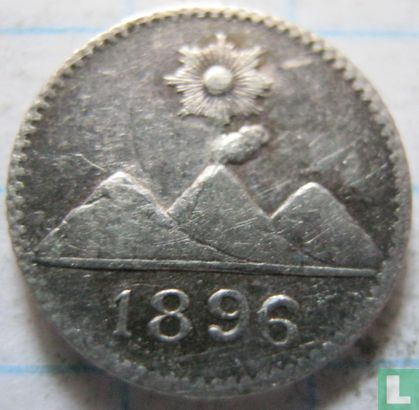 Guatemala ¼ real 1896 - Image 1
