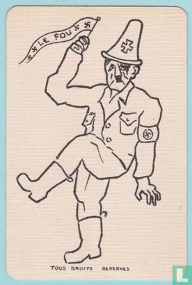 Joker, Belgium, Adolf Hitler, Speelkaarten, Playing Cards - Afbeelding 1