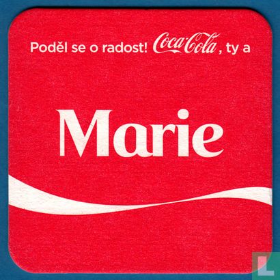 Podel se o radost! Coca-Cola, ty a Marie - Bild 1